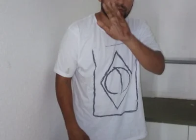 Paulo Alves após prestar depoimento no DHPP