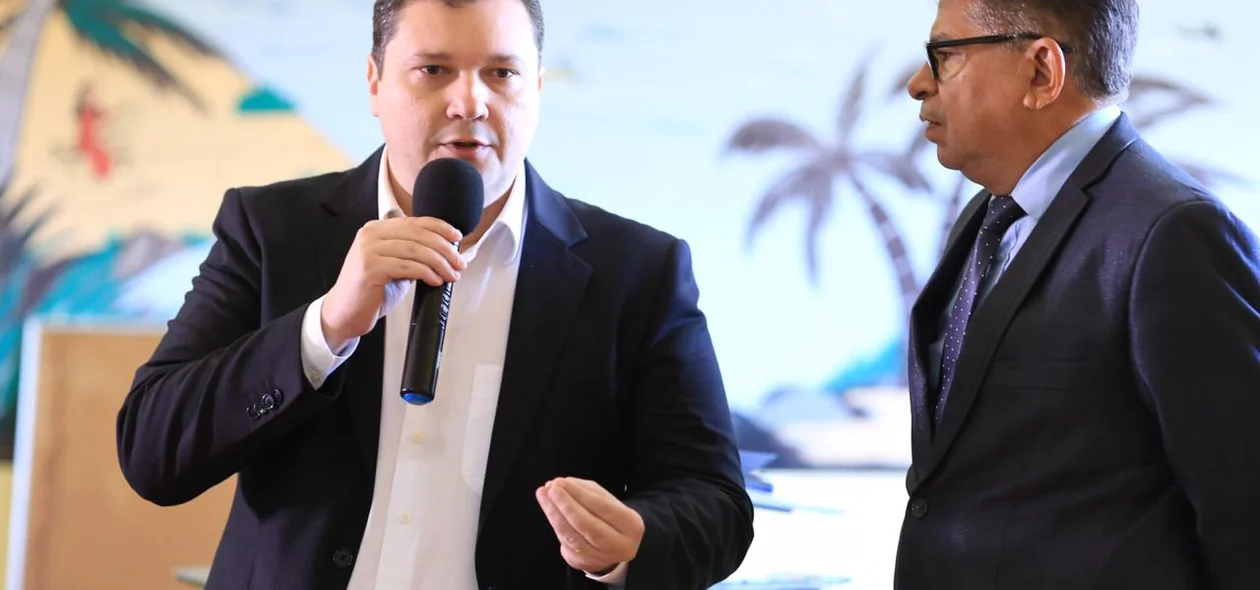 Empresário Fábio Servio durante Convenção Estadual dos ministros Evangélicos das Assembleias de Deus