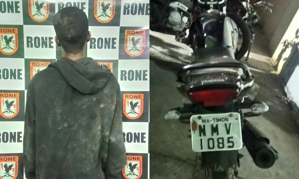 Homem é preso após roubar motocicleta na zona sul de Teresina