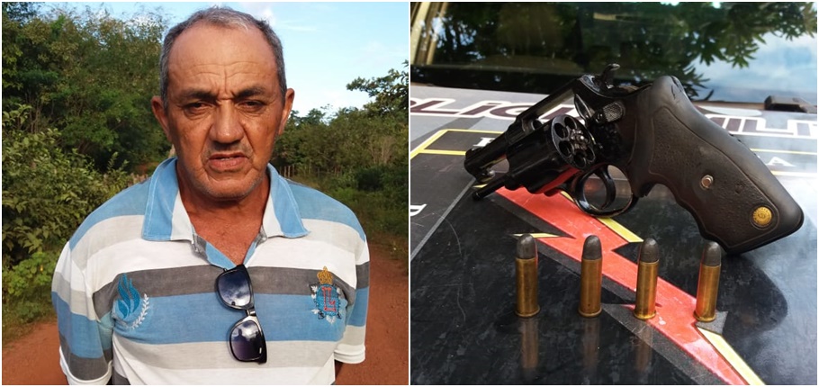 Homem preso por porte ilegal de arma de fogo em União