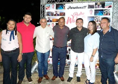 Lideranças políticas prestigiam aniversário do Padre Walmir
