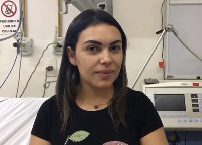 Vanessa, companheira do cantor Saulo Dugado