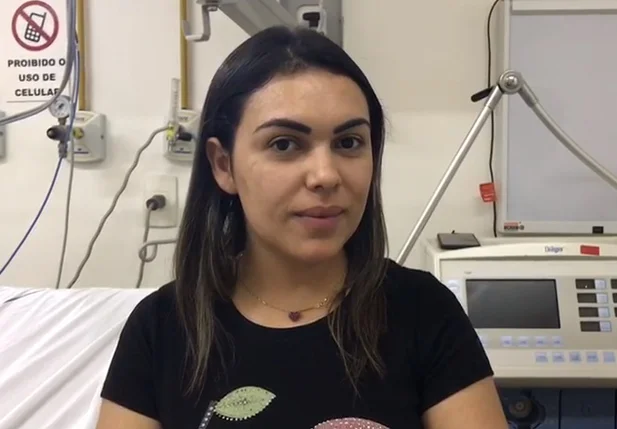 Vanessa, companheira do cantor Saulo Dugado