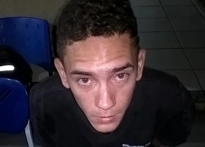 Lázaro preso pela PM
