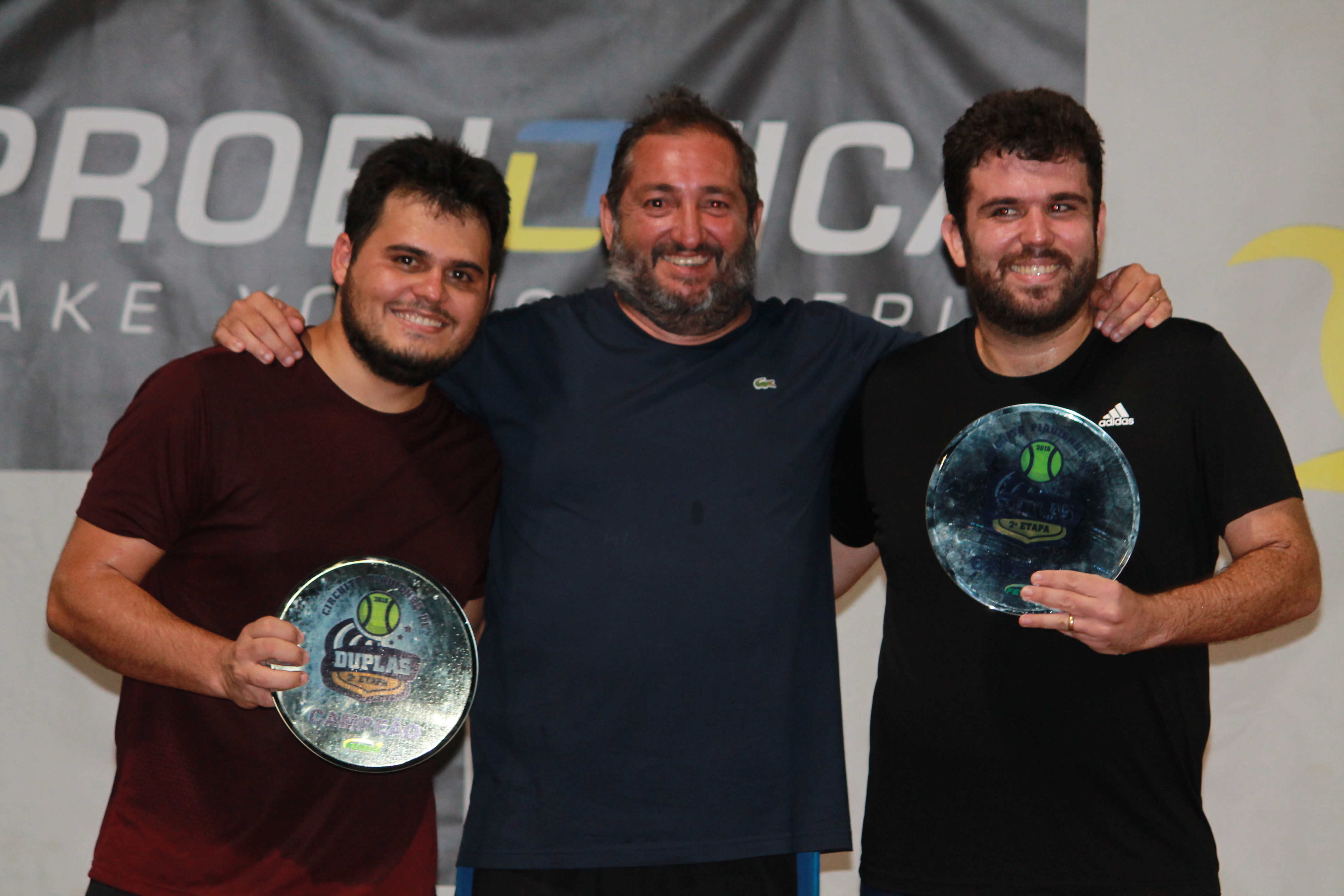 Dupla Sávio e Marconi vence 2ª etapa do Circuito Piauiense de Tênis