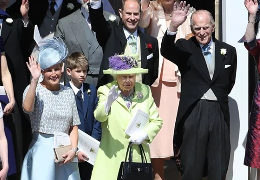Parte da família real britânica