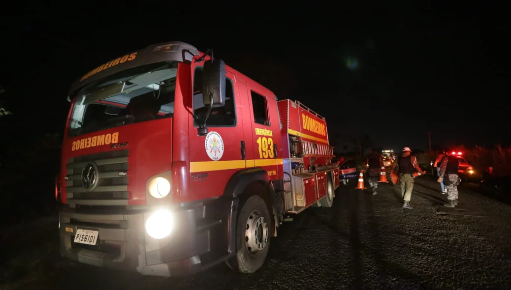 Corpo de Bombeiros foi acionado