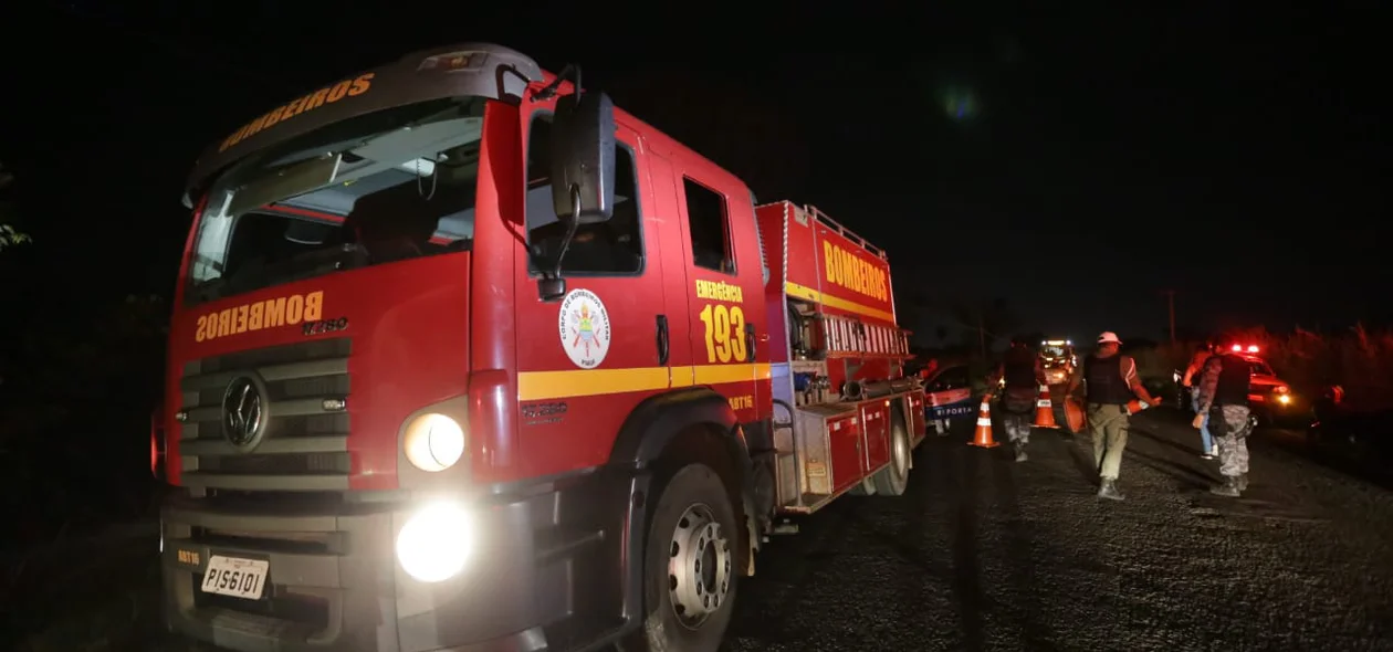 Corpo de Bombeiros foi acionado