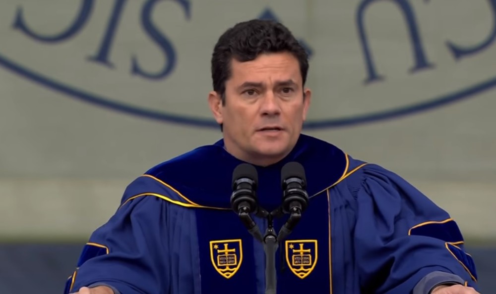 Juiz Sergio Moro é orador da cerimônia de formadura na Universidade de Notre Dame, nos EUA