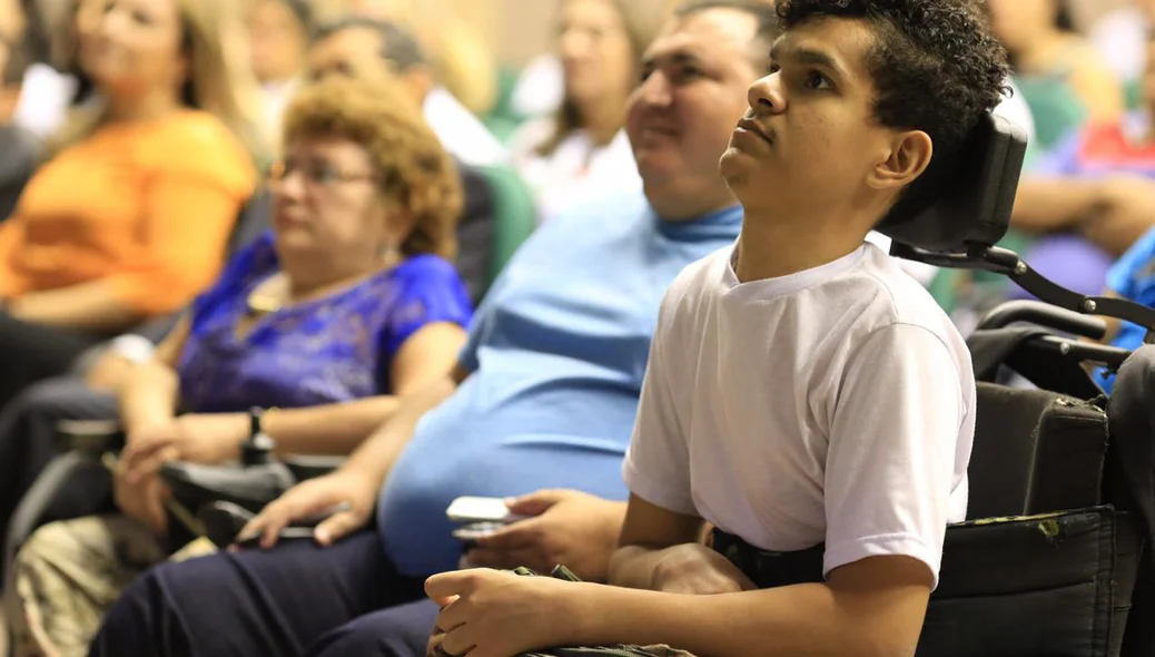 Pacientes participam da comemoração dos 10 anos do Centro Integrado de Reabilitação