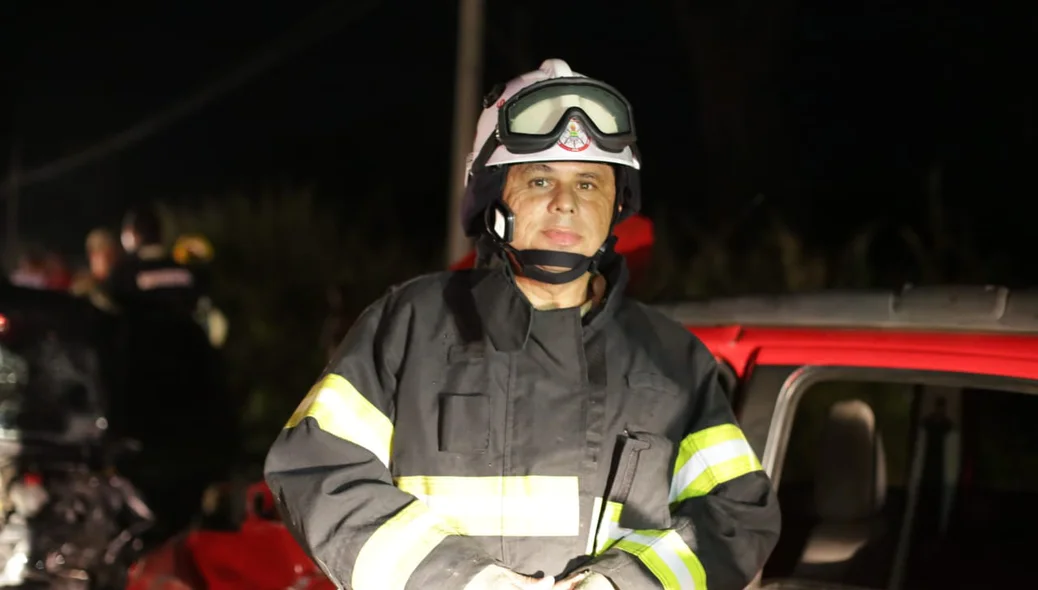Tenente Marreiros atende a ocorrência 