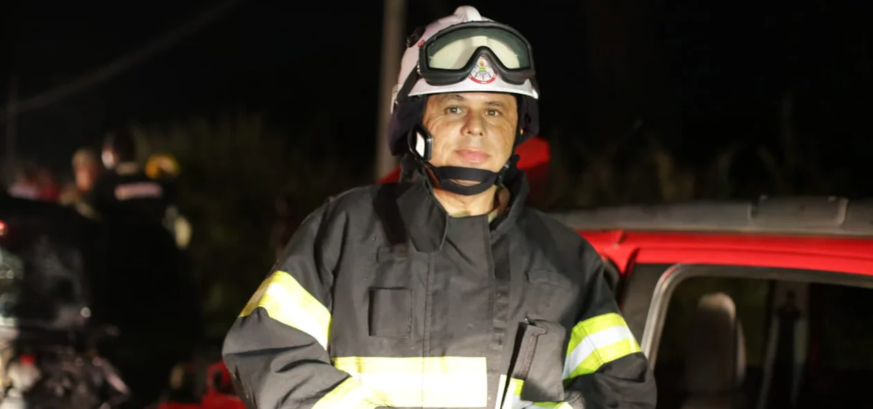 Tenente Marreiros atende a ocorrência 