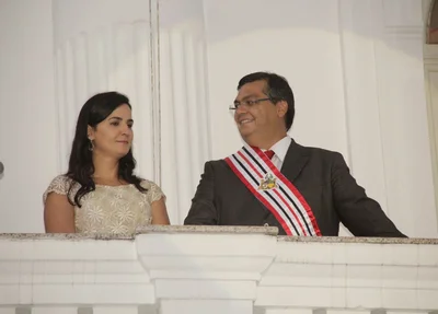 Flávio Dino e Daniele Lima