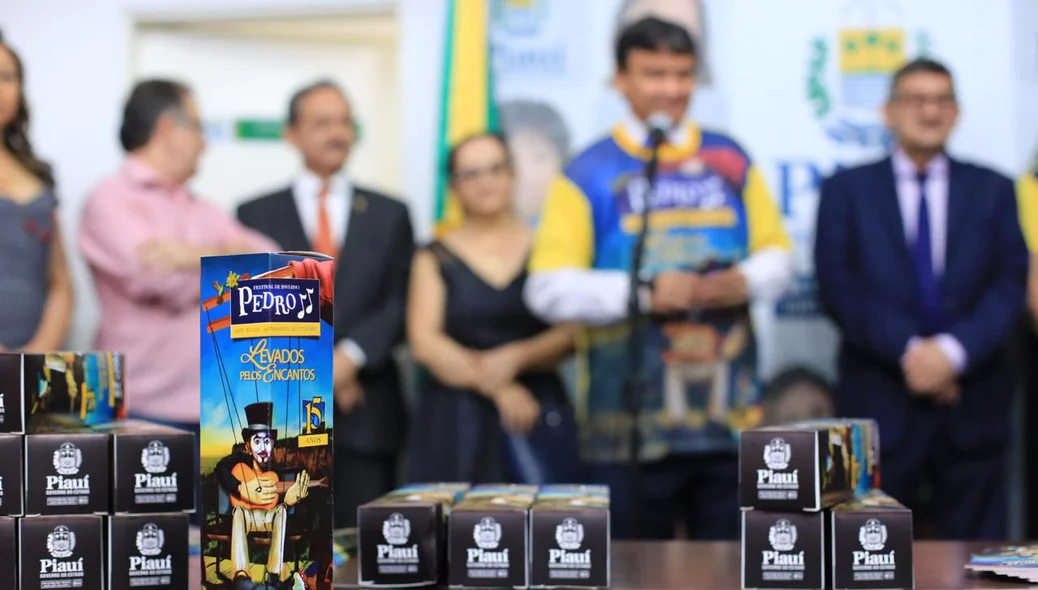 Wellington Dias lança oficialmente a 15ª edição do Festival de Pedro II