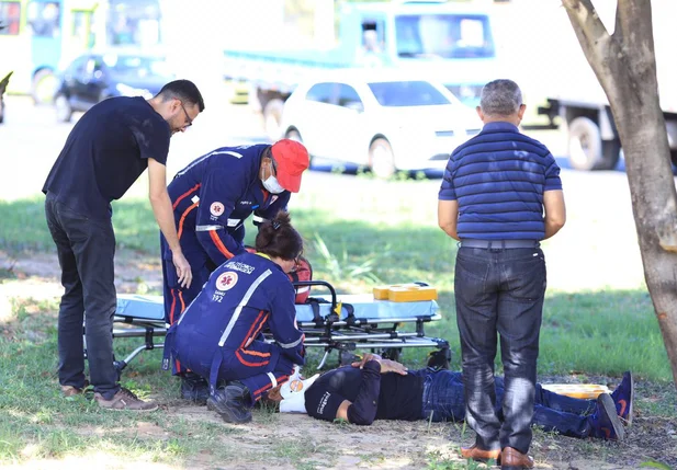 Acidente na BR 343 deixa uma pessoa ferida em Teresina