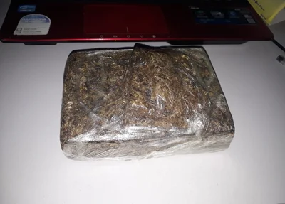 Droga apreendida pela PM