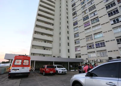 Samu socorreu a vítima no Euro Business