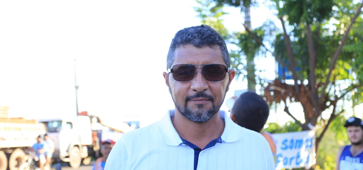 Edvan Ferreira, representante dos caminhoneiros
