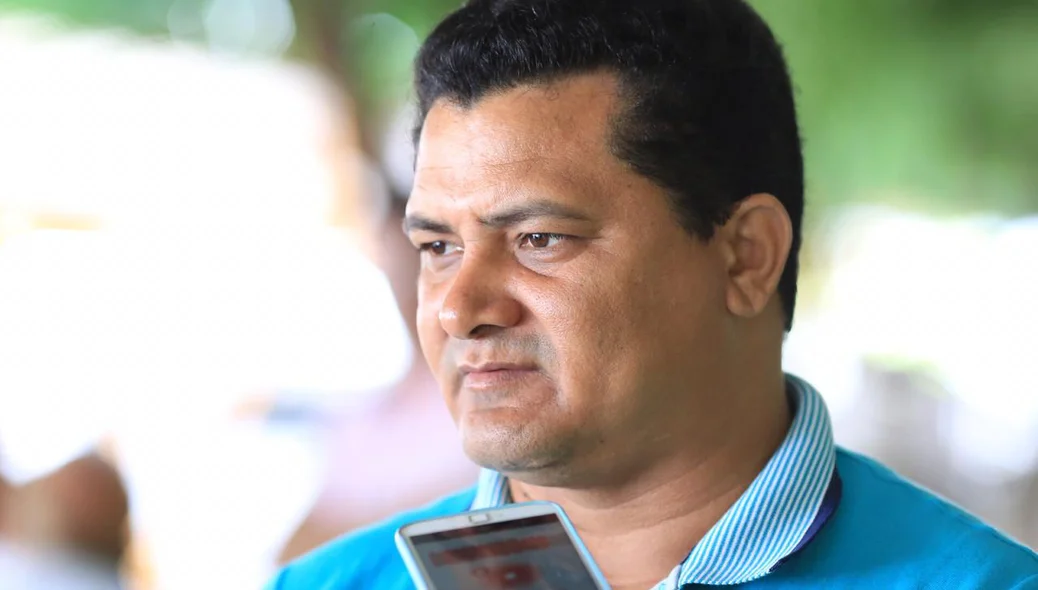 Moura Fé, líder da classe de taxistas 