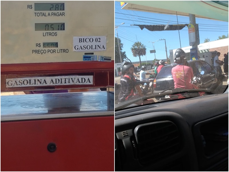 Preço da gasolina em Ribeiro Gonçalves 
