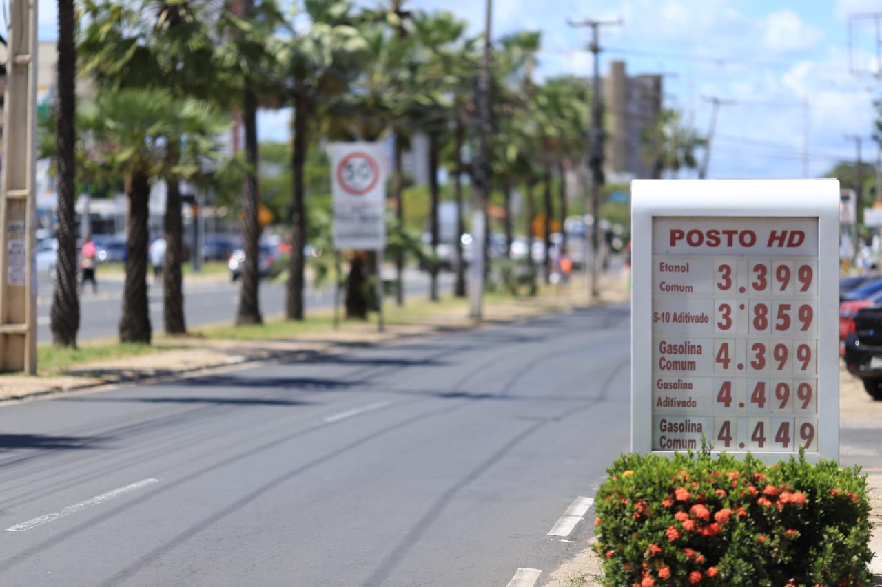 Preço da gasolina em Teresina