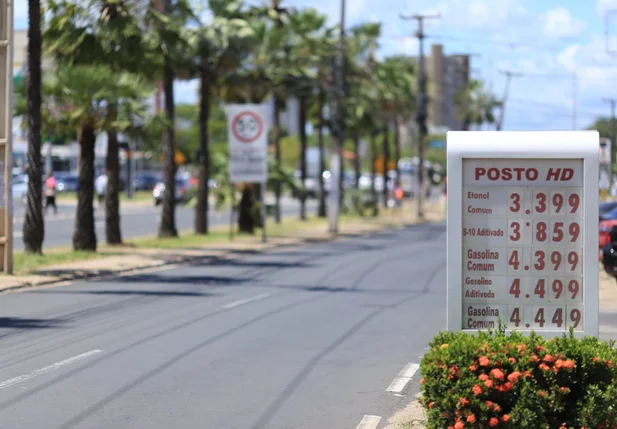 Preço da gasolina em Teresina