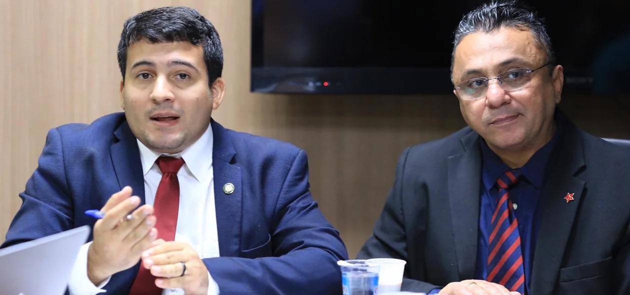 Vereador Deolindo Moura e vereador Dudu