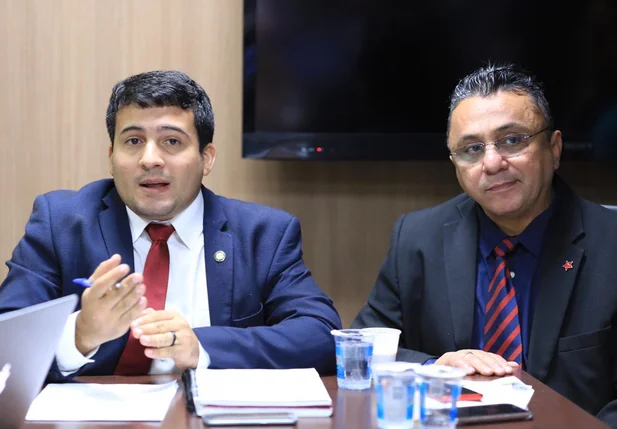 Vereador Deolindo Moura e vereador Dudu