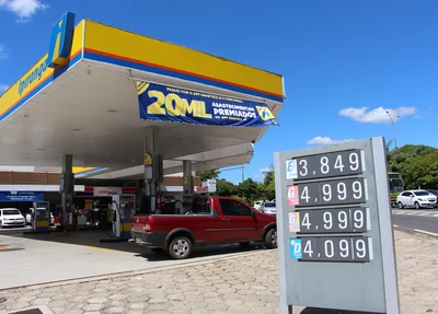 Preço da gasolina já chegou a R$ 4,99 neste posto do balão do São Cristóvão