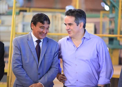 Wellington Dias e Ciro Nogueira