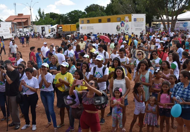 Ação Global em Parnaíba realiza 10 mil atendimentos em 2 horas
