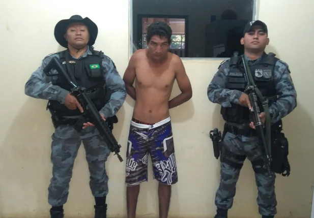 Leonardo Morais, conhecido como Cigano, foi capturado na cidade de Canto do Buriti