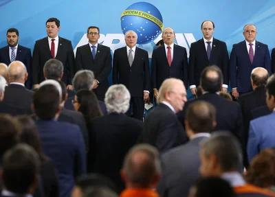 Michel Temer e ministros