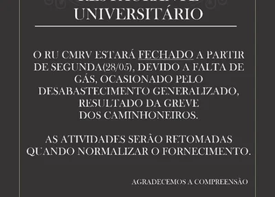 Comunicado publicado na sexta-feira (25)