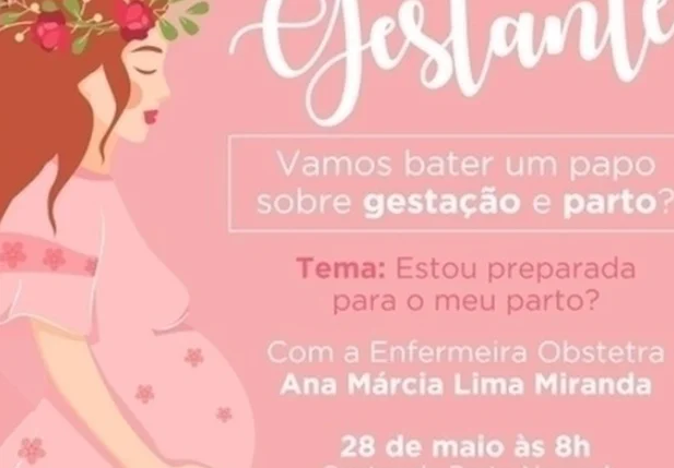 Hospital de Floriano realiza encontros para falar sobre gestação e pós-parto