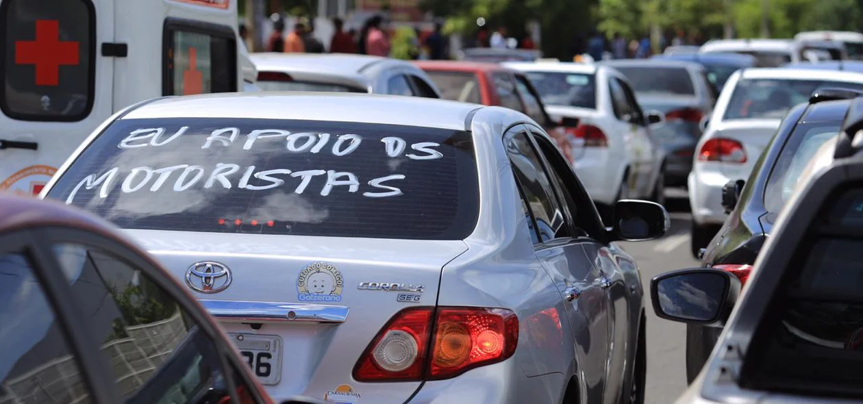 Eu apoio os motoristas