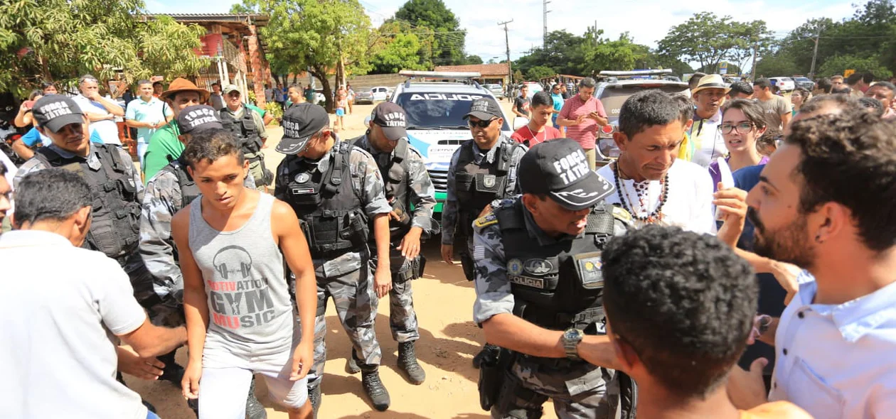 Manifestação no Terminal de Petróleo de Teresina