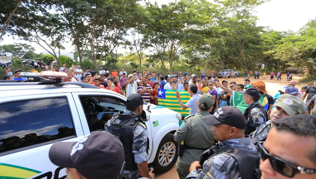 No Piauí a manifestação já chega ao 7º dia