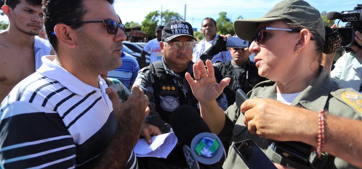 Populares não querem deixar o local