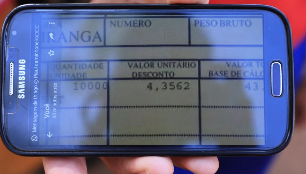 Valor do diesel no Terminal de Petróleo
