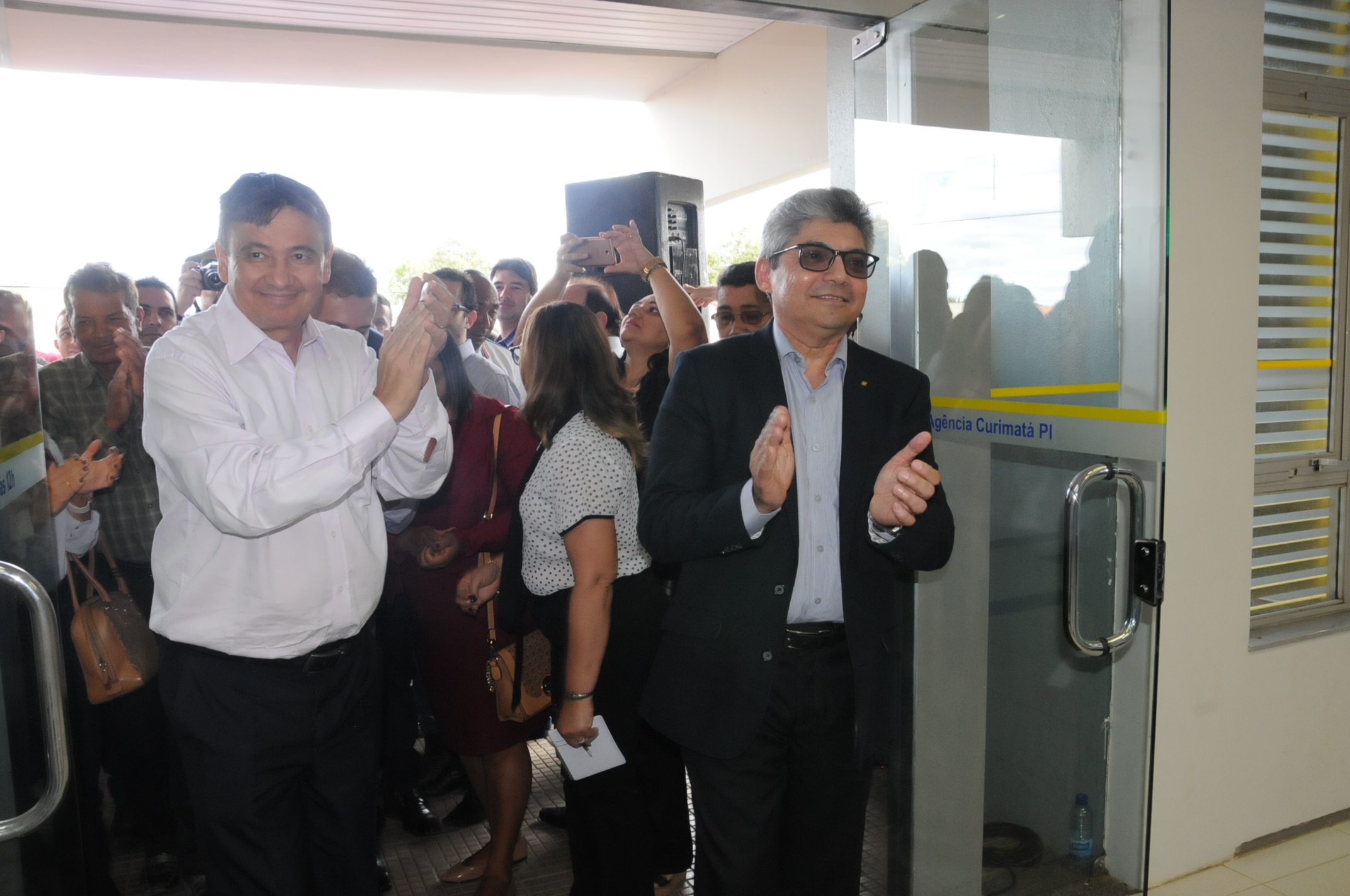 Wellington Dias participou da reabertura do BB