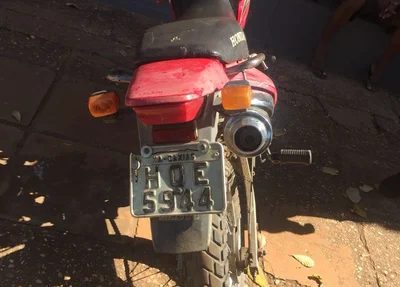 Motocicleta recuperada em Timon
