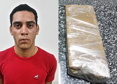 Felipe Augusto de Holanda Silva, vulgo “Felipe Maconha” foi preso por tráfico de drogas