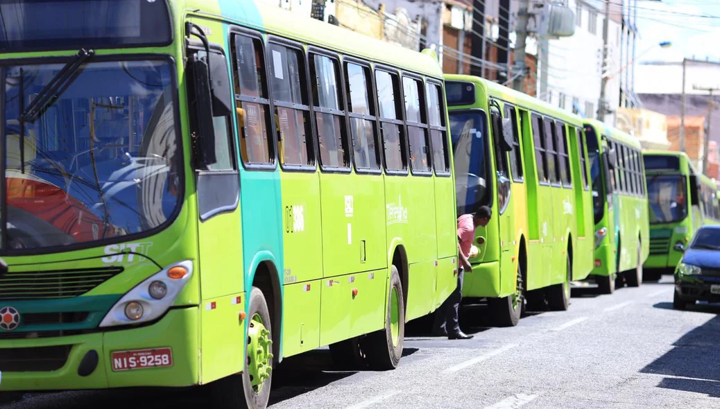 Greve dos motoristas e cobradores em Teresina