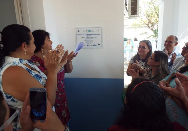 Inauguração do Centro de Atenção Psicossocial em Esperantina