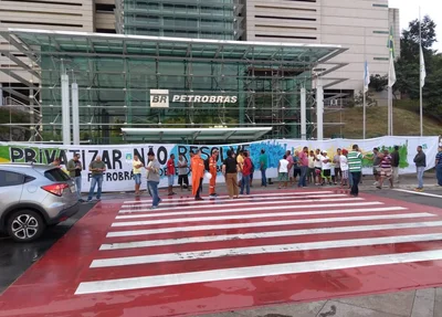 Manifestação petroleiros