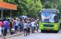 Passageiros do transporte coletivo de Teresina