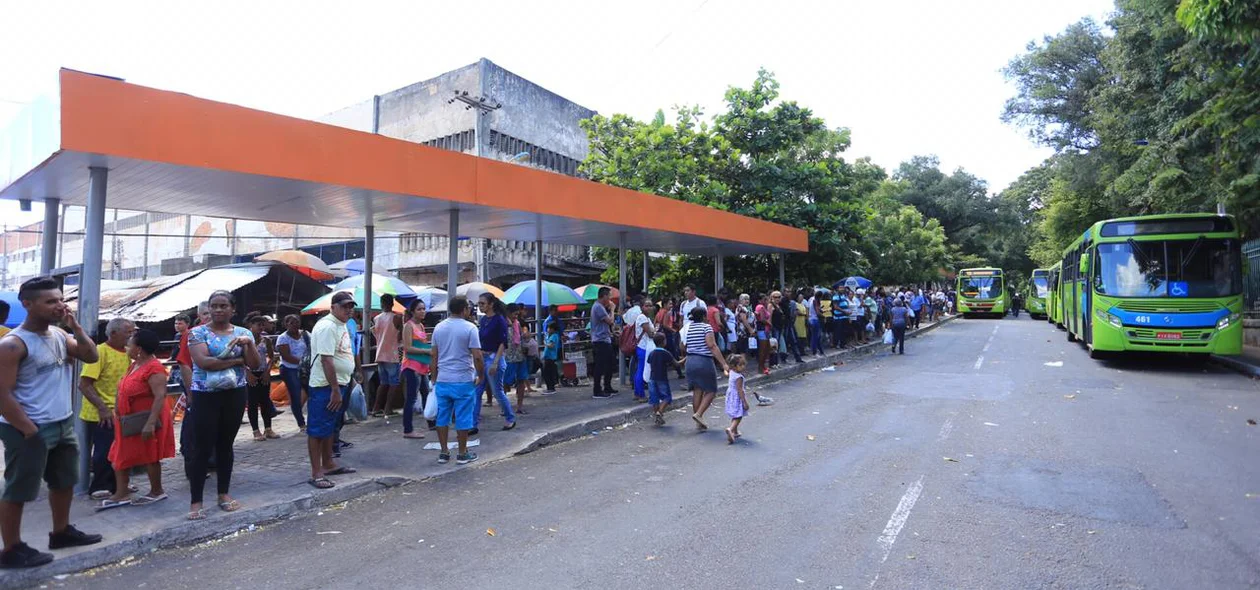 Usuários do transporte público de Teresina