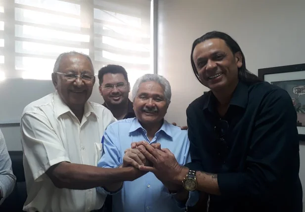 Dr. Pessoa, Elmano Férrer e Frank Aguar