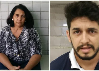 Mãe e filho presos suspeitos de estelionato